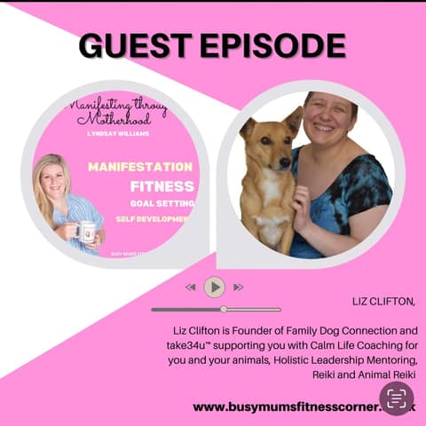 Guest Liz Clifton - supporting you with Calm Life Coaching for you and your animals, Holistic Leadership Mentoring, Reiki and Animal Reiki