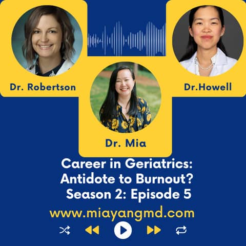 Career in Geriatrics: Antidote to Burnout?