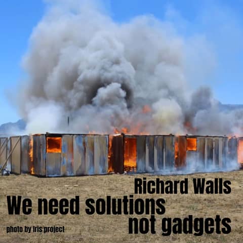 077 - Informal settlements - we need solutions not gadgets, Richard Walls