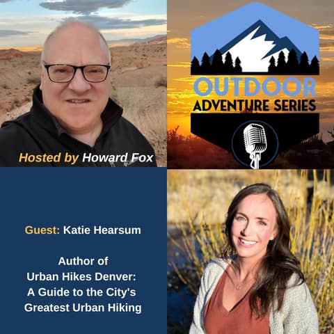 Katie Hearsum, Author of Urban Hikes Denver: A Guide to the City's Greatest Urban Hiking