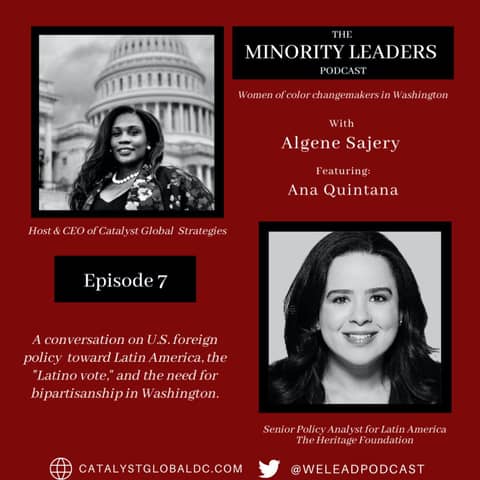 A Conversation with Ana Rosa Quintana, Senior Policy Analyst for Latin America and the Western Hemisphere, Heritage Foundation