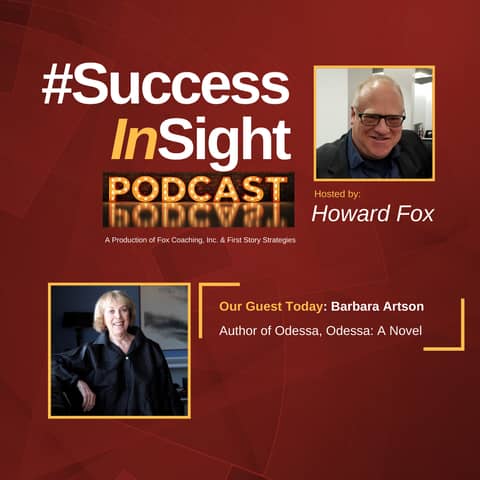 Barbara Artson, Author of Odessa, Odessa: A Novel