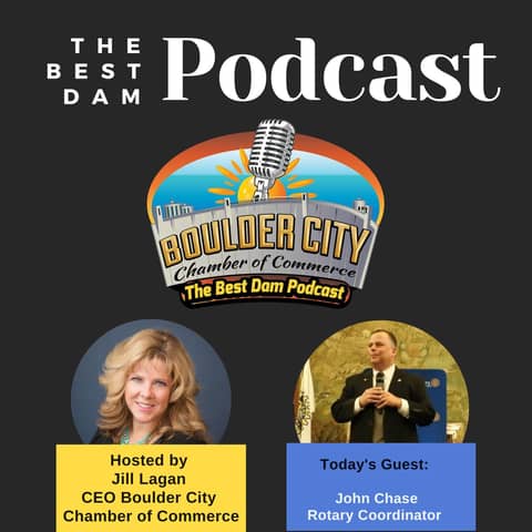 John Chase, Owner of AmeriSent Insurance-Boulder City and Rotary Coordinator for Zone 26