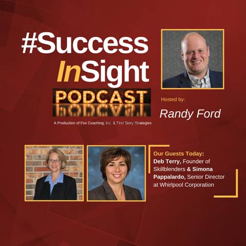 Deb Terry, Founder of Skillblenders & Simona Pappalardo, Senior Director at Whirlpool Corporation