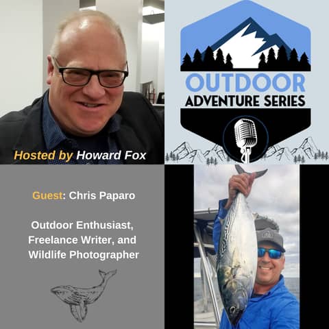 Chris Paparo, Outdoor Enthusiast, Freelance Writer, and Wildlife Photographer