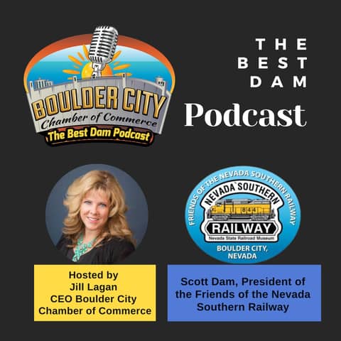 Scott Dam: President of the Friends of the Nevada Southern Railway