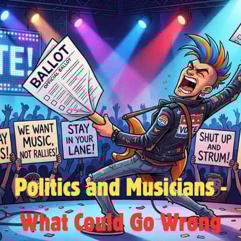 Politics and Musicians - What Could Go Wrong