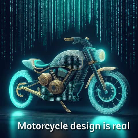 Motorcycle design is real