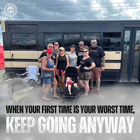 When Your First Time Is Your Worst Time, Keep Going Anyway