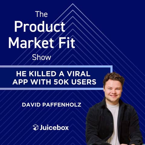 He killed a viral app with 50k users. 2 years later, he hit $10M ARR and raised $30M from Sequoia. | David Paffenholz (Juicebox)