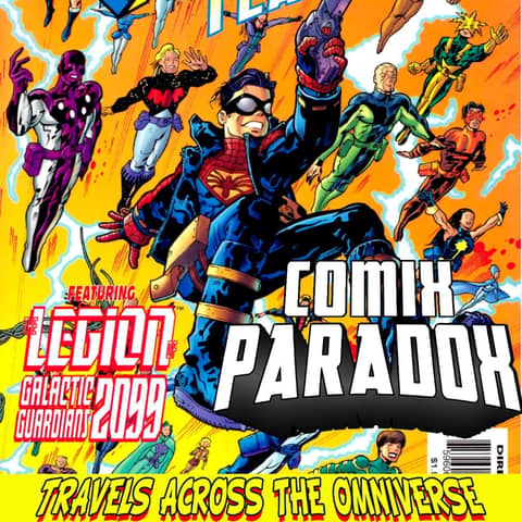 Comix Paradox MayMalgam Spider-Boy Team-Up