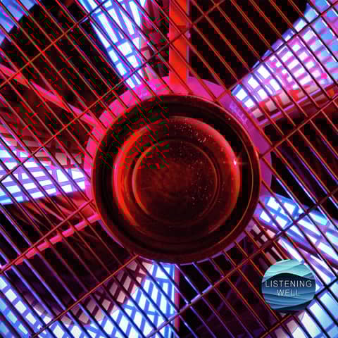 Resonant Hum: 30 Minutes of Deep Fan Rumble (Contact Mic Recording)