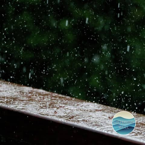 Night Rain: 30 Minutes of Moderate Intensity Rainfall for Sleep and Stillness