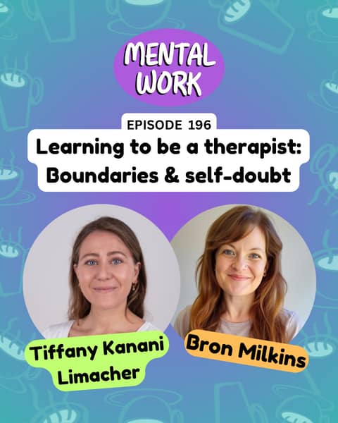 Learning to be a therapist: Boundaries and self-doubt from a Swiss perspective (with Tiffany Kanani Limacher)