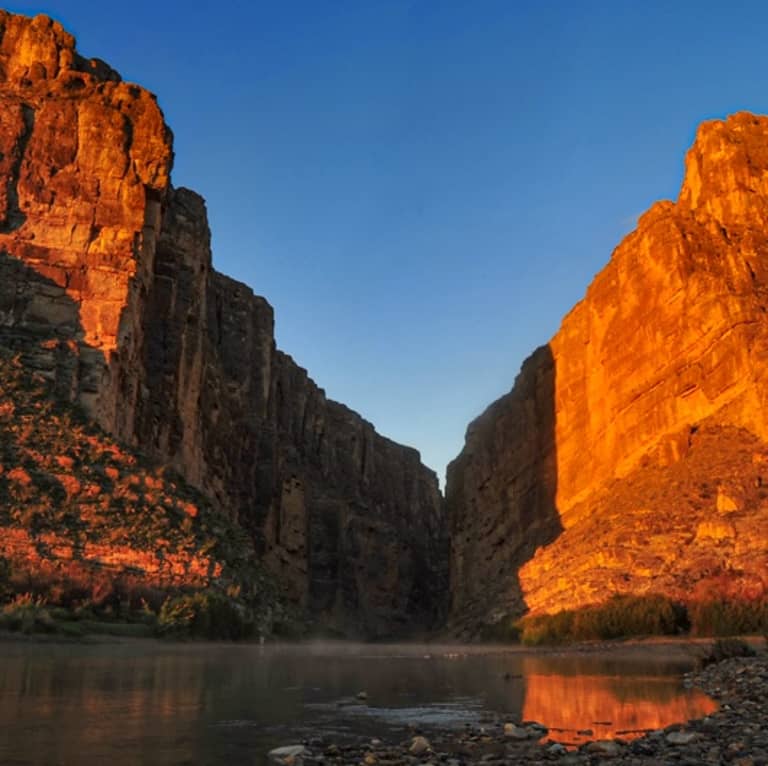 Santa Elena Canyon on the Rio Grande