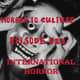 HORROR TO CULTURE 22 HORROR TO CULTURE 22