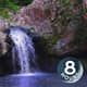 Relaxing Waterfall White Noise | 8-Hour Nature Sounds for Studying and Relaxation