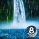 Waterfall & Heavy Rain Sounds for Sleeping | 8 Hour Natural Sleep Ambience Waterfall & Heavy Rain Sounds for Sleeping | 8 Hour Natural Sleep Ambience
