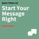 25. Quick Thinks: All Effective Communication Must Start With This 25. Quick Thinks: All Effective Communication Must Start With This