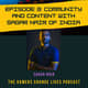 Community and Content with Sagar Nair of India Community and Content with Sagar Nair of India