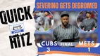QUICK HITZ: Severino Gets deGromed QUICK HITZ: Severino Gets deGromed