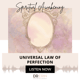 UNIVERAL LAW OF PERFECTION {13 OF 52 SERIES}