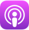 Apple Podcasts podcast player icon