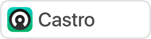 Castro podcast player badge