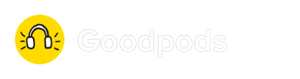 Goodpods podcast player badge