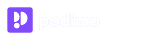 Podimo podcast player badge