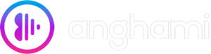 Anghami podcast player logo