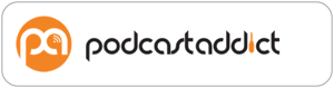 Podcast Addict podcast player badge