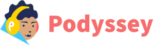 Podyssey podcast player logo