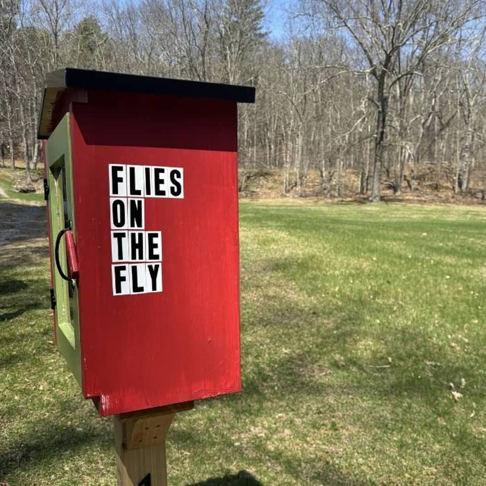 Flies on the Fly fly shop, Battenkill River