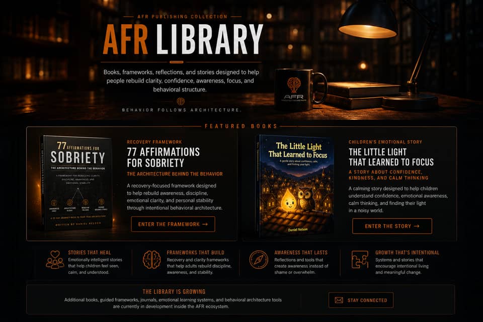 AFR Library - Books and frameworks by Daniel Nelson