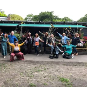 The Cares Family with Rich Bell, Corinne and Eleanor Profile Photo